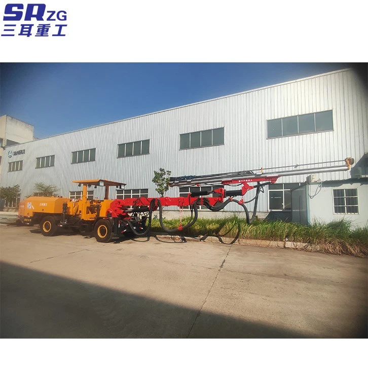 Long arm rock drilling for tunnel supporting 1 Long arm rock drilling for tunnel supporting 1